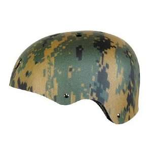   Skateboard Helmet Digi Jungle Camo   Youth