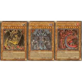  Yu Gi Oh Upper Deck Lords Card Set   Hamon, Raviel, Uria 