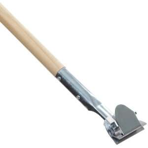 Zephyr 21554 Clip On Mop Lacquered Wood Handle, 15/16 Diameter x 54 