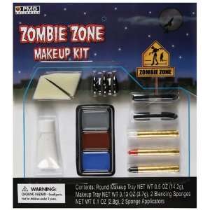 Lets Party By Paper Magic Group Zombie Zone Makeup Kit / White   One 