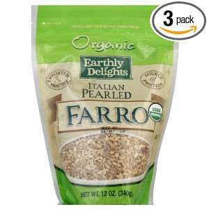 Natures Earthly Choice Italian Pearled Farro, Organic, 12 Ounce (Pack 