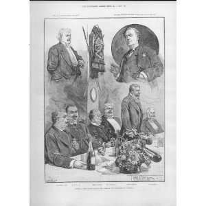   Dinner At Savage Club, Toole Departs To Australia 1890: Home & Kitchen