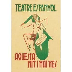  Vintage Art Theater Espanyol   01163 7: Home & Kitchen