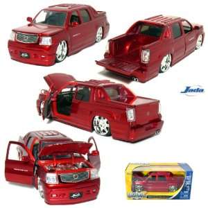  2002 Cadillac Escalade EXT 124 Scale (Candy Red) Toys 