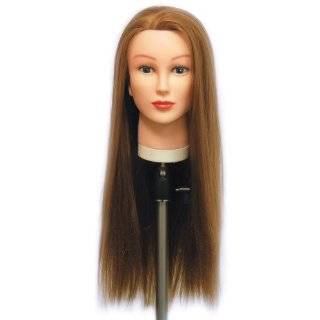   Cosmetology Protein Fiber Hair Cutting Manikin, 26 28 Inch Beauty