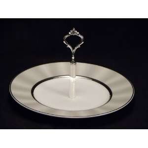  Nikko Silk Platinum #11753 Mint Tray: Kitchen & Dining