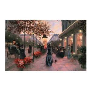  Strolling on the Avenue Finest LAMINATED Print Christa 