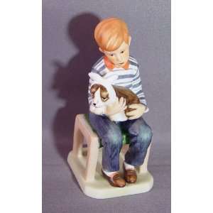   Bone China figurine, Norman Rockwell   At the Vets 