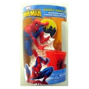   Toothbrush Holder/Rinsing Cup/Spidey Smile Set 