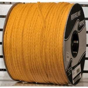 Cordage Source 610080 01000 111 Branded Yellow Polypropylene 1/4 x 