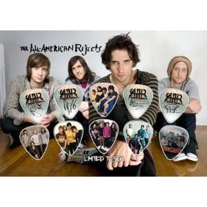 All American Rejects Signed Autographed 500 Limited Edition Guitar 