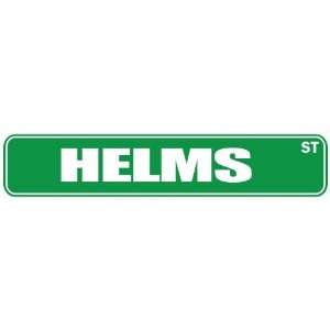   HELMS ST  STREET SIGN: Home Improvement