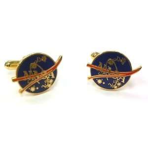  NASA Space Exploration Cufflinks: Jewelry