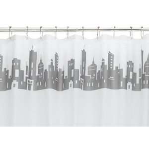  Cityscape Shower Curtain: Home & Kitchen