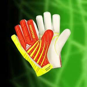  Adidas Response Graphic Goalkeeper Gloves in High Energy 