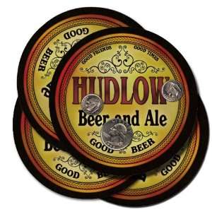  Hudlow Beer and Ale Coaster Set: Kitchen & Dining