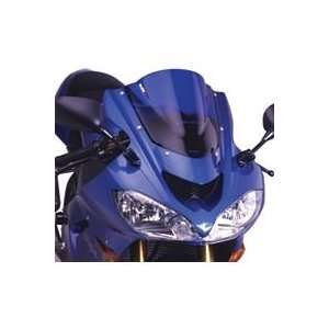  05 06 HONDA CBR600RR: PUIG RACING WINDSCREEN   BLUE 