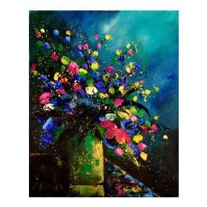  Bunch of Flowers 0807 Giclee Poster Print by Ledent 