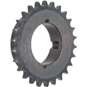 Sprocket, Hardened Teeth, Taper Bushed, Type B Hub, Single Strand, 08B 