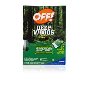  OFF DEEP WOODS WIPES 12/BX 12/CS