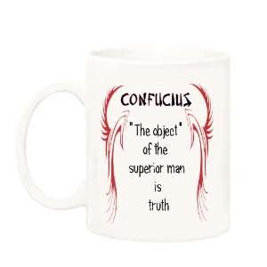   The object of the superior man. Mug/Coffee Cup: Everything Else