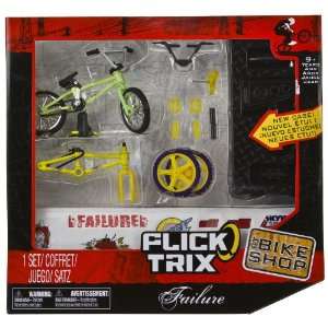  Failure Flick Trix ~4 BMX Finger Bike Shop Set [20032727 