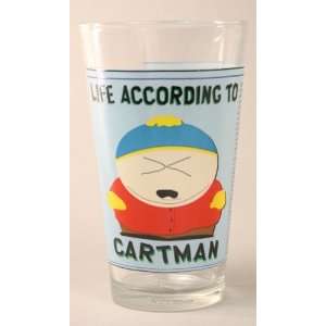    South Park Cartman Best Quotes Pint Glass: Kitchen & Dining