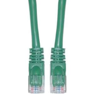    CAT6A, UTP, with Molded Boot, 500MHz, Green, 100ft: Electronics