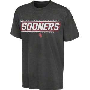   Sooners Heather Charcoal Reckoning Force T Shirt: Sports & Outdoors