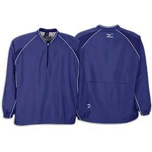  Mizuno Long Sleeved Prestige Batting Jersey (Purple, Large 