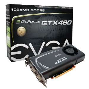  EVGA GeForce GTX460 1024 MB DDR5 PCI Express Graphics Card 