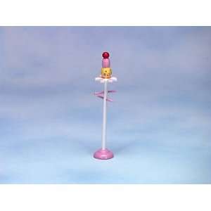  Dollhouse Miniature Clothes Pole: Toys & Games