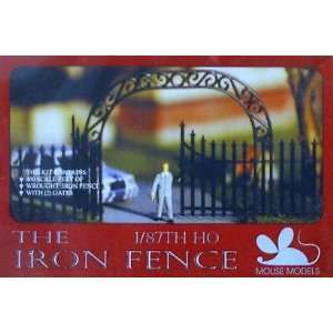  Iron Fence 1 87 HO Scale by Mouse Models Toys & Games