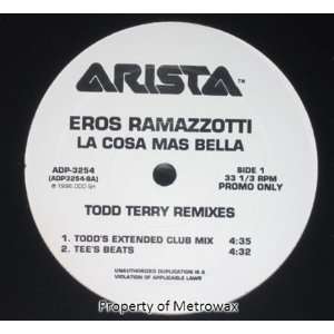  La Cosa Más Bella (Remix): Eros Ramazzotti: Music