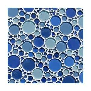  Waterfall Glass Bubble Blend Mosaic Tile: Home Improvement