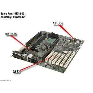  Compaq System I/O Board for PWS SP750   New   158282 001 