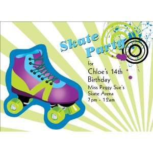  Skate Party Invitation   100 Cards: Everything Else