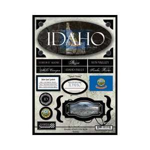Scrapbook Customs   United States Collection   Idaho   State Cardstock 