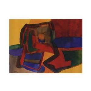  # a 1155 1985 Finest LAMINATED Print Maurice Esteve 12x10 