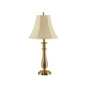   in Antique Brass with White Bell Shaped Shade 1159: Home Improvement