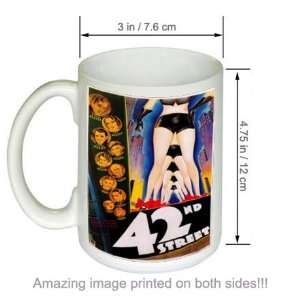   : 42nd Forty Second Street Vintage Movie COFFEE MUG: Kitchen & Dining