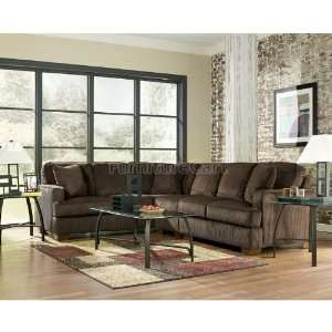  Ashley Furniture Atmore   Chocolate Left Sofa Sectional 