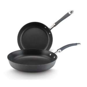  KitchenAid 12345 9 and 11 Skillets, Twin Pack, Black 