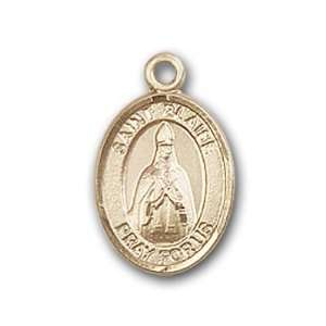  12K Gold Filled St. Blaise Medal Jewelry