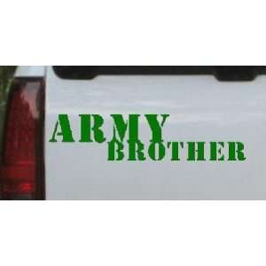   Army Brother Military Car Window Wall Laptop Decal Sticker: Automotive