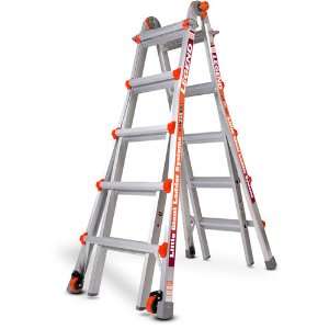   Model 22 Type 1A 300 Pound Rated Ladder with Wheels: Home Improvement