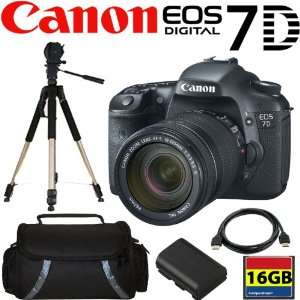  EOS 7D 18 MP CMOS Digital SLR Camera with 3 inch LCD and 18 135mm 