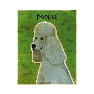  Poodle (grey)   Poster by John Golden (13x19): Home 