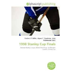  1998 Stanley Cup Finals (9786134200813) Books