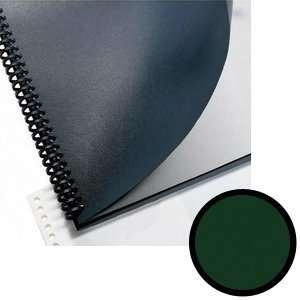  Regency Leatherette Covers   15pt Forest Green   8.5 x 11 
